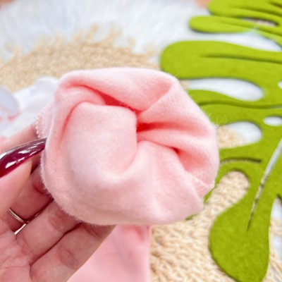 Conj. Casaco de Moletom com Gola Polo Perfect e Calça Legging Losangos - Rosa